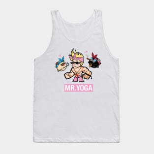 Mr. Yoga and the Pugs Spiritual Gangsta Tank Top